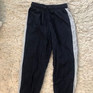 Nylon drawstring pants